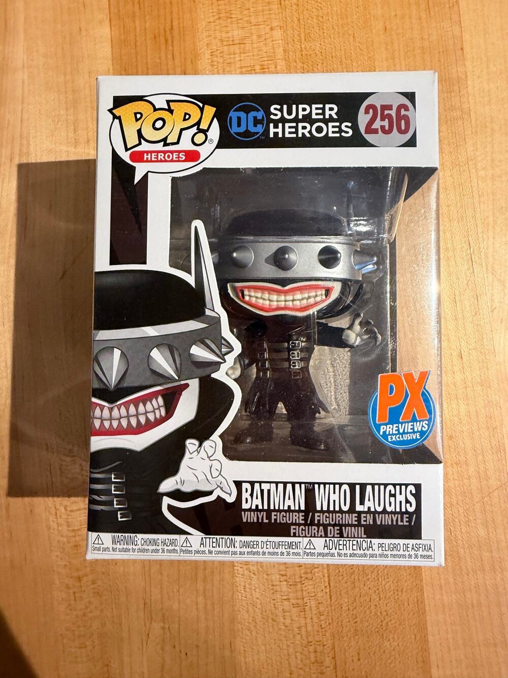 Funko Pop! DC Super Heroes Batman Who Laughs #256 PX Previews Exclusive